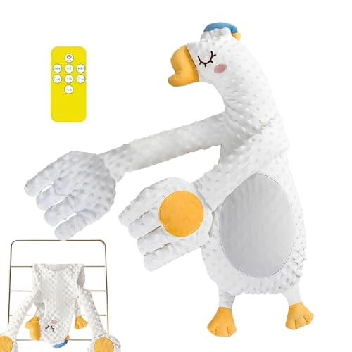 Baby Soother Pillow, Musical Patting Sleep Aid with 3 Modes, Stuffed Animal Sensory Toy Cushion, Comforting Plush Design for Bedtime, Naptime, Car, Soothing, Kids, 12.6 Inches Baby Soother Pillow, Musical Patting Sleep Aid with 3 Modes, Stuffed Animal Sensory Toy Cushion, Comforting Plush Design for Bedtime, Naptime, Car, Soothing, Kids, 12.6 Inches von shjxi