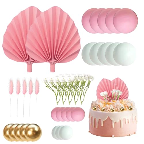 Boho Cake Topper, Boho Kuchen Dekorationen, Ball Kuchen Dekorationen, Gold und PinkPearl Ball Toppers für Geburtstag und Hochzeit Kuchen, Elegante Kuchendekorationen und Partys Boho Cake Topper, Boho Kuchen Dekorationen, Ball Kuchen Dekorationen, Gold und PinkPearl Ball Toppers für Geburtstag und Hochzeit Kuchen, Elegante Kuchendekorationen und Partys von shjxi