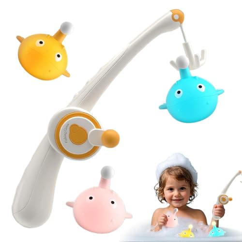 Fishing Games for Kids, Magnetic Fishing Toy Set, Floating Pool Game, Glowing Design, Learning Colors Activity, for Teaching and Water Playing, 9.45x2.36x2.36 Inches Fishing Games for Kids, Magnetic Fishing Toy Set, Floating Pool Game, Glowing Design, Learning Colors Activity, for Teaching and Water Playing, 9.45x2.36x2.36 Inches von shjxi