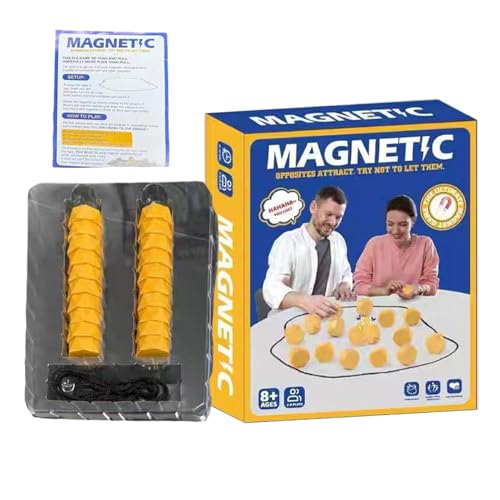 Magnetsteine Spiel, intellektuelles Magnet -Puzzle mit Strategieprobleme, tragbarer Hirnteaser mit Fähigkeitenentwicklung, Tabletop -Spielzeug für Familiennacht, Reisen, Party, Kinder, Erwachsene Magnetsteine Spiel, intellektuelles Magnet -Puzzle mit Strategieprobleme, tragbarer Hirnteaser mit Fähigkeitenentwicklung, Tabletop -Spielzeug für Familiennacht, Reisen, Party, Kinder, Erwachsene von shjxi