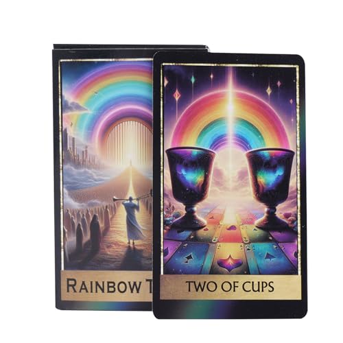Tarot Cards, Rainbow Tarot, Creative Desktop Design, Vibrant Printed Art, Agile Portability, Elegant Finish, Durable Cardstock, Precise Crafting, Board Game for Family Gatherings Tarot Cards, Rainbow Tarot, Creative Desktop Design, Vibrant Printed Art, Agile Portability, Elegant Finish, Durable Cardstock, Precise Crafting, Board Game for Family Gatherings von shjxi