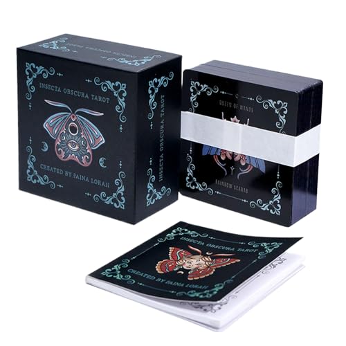 Tarot Cards Game, Collectible Table Set, Artistic Symbolic Design, Guided Emotion Exploration Tool, Family Deck Game for Boys, Girls, Teens, Youth, Men, Women, Husband, Wife, Casual Play Activity Tarot Cards Game, Collectible Table Set, Artistic Symbolic Design, Guided Emotion Exploration Tool, Family Deck Game for Boys, Girls, Teens, Youth, Men, Women, Husband, Wife, Casual Play Activity von shjxi