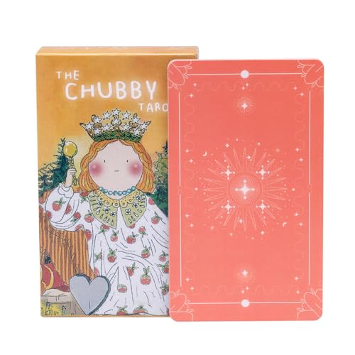 Tarotkarten für Anfänger, 79 Stück, molliges Orakeldeck, leicht zu lesendes Wahrsager-Spiel mit niedlichen Illustrationen, ideal für Anfänger, Sammler und tägliche Lesungen, 12 x 7 cm Tarotkarten für Anfänger, 79 Stück, molliges Orakeldeck, leicht zu lesendes Wahrsager-Spiel mit niedlichen Illustrationen, ideal für Anfänger, Sammler und tägliche Lesungen, 12 x 7 cm von shjxi