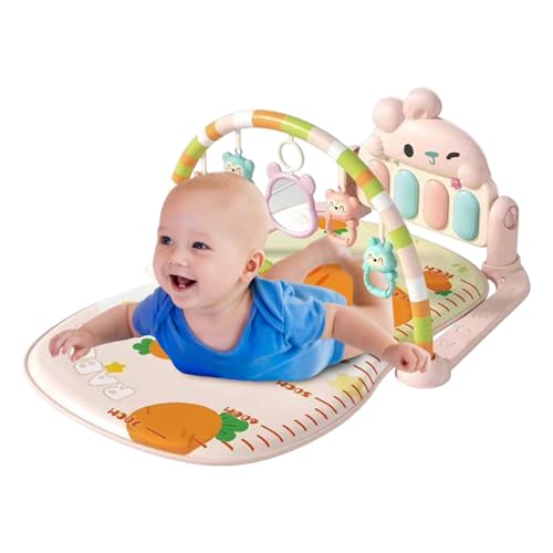 shjxi Baby Gym Play Mat, Baby Play Activity Gym, Musical Crawling Carpet, Sensory Toy with Lights, Soft and Safety on Babies, Convenient for Boys and Girls Outdoor Play von shjxi