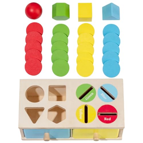 shjxi Color Sorting Toy, Shape Matching Box, 22.5x12x8.3cm Size, Toddler Learning Toy, Fun and Interactive, Easy to Organize for Early Childhood Education, Multicolor shjxi Color Sorting Toy, Shape Matching Box, 22.5x12x8.3cm Size, Toddler Learning Toy, Fun and Interactive, Easy to Organize for Early Childhood Education, Multicolor von shjxi