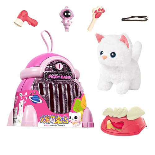 shjxi Interactive Electronic Plush Toy, Interactive Robotic Stuffed Animal, Stuffed Animal with Barking and Walking Features, Touch Control Robotic Pet Toy for Kids, Pretend Realistic Pet for Kids shjxi Interactive Electronic Plush Toy, Interactive Robotic Stuffed Animal, Stuffed Animal with Barking and Walking Features, Touch Control Robotic Pet Toy for Kids, Pretend Realistic Pet for Kids von shjxi