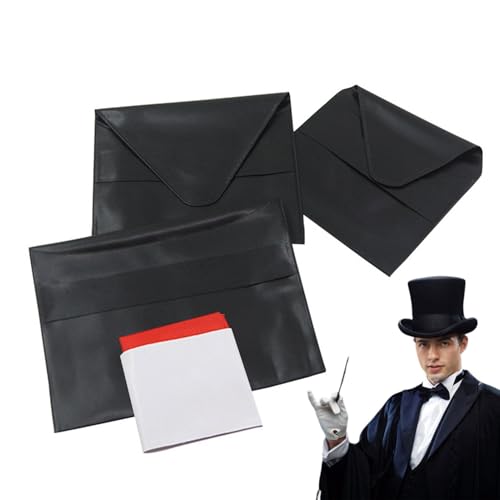 shjxi Magician Wallets | Gimmick Magic Trick Requisiten - Sleek Fun Coin Appear & Vanish Wallet, Unvorstellbare Street Show Requisite, Professionelle coole Tricks Brieftasche für Zauberer von shjxi