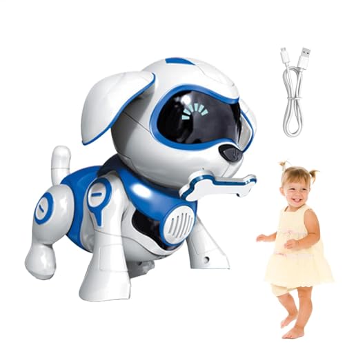 shjxi Robot Dog, Robot Dog, USB Charging Pet, Dancing Robotic Dog, Interactive Puppy Toy, Realistic Pet Robot, Interactive Robot Dog with Functional Picture Buttons for Boys Or Girls shjxi Robot Dog, Robot Dog, USB Charging Pet, Dancing Robotic Dog, Interactive Puppy Toy, Realistic Pet Robot, Interactive Robot Dog with Functional Picture Buttons for Boys Or Girls von shjxi