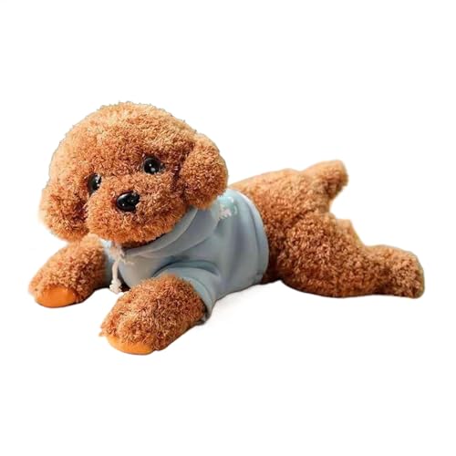 shjxi Stuffed Animal, Puppy Toy, Realistic Soft and Adorable Design Plush Toy, Cute Huggable Dog for Children Boys Girls and Home Bedroom Decoration, 13.78x11.02x8.66in von shjxi