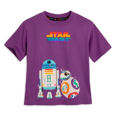 Disney Store - Pride Kollektion - Star Wars - BB-8 und R2-D2 - T-Shirt für Kinder von shopDisney