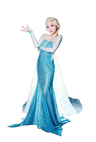 shoperama Deluxe Kostüm Eisprinzessin Frozen ELSA, Größe:M von shoperama