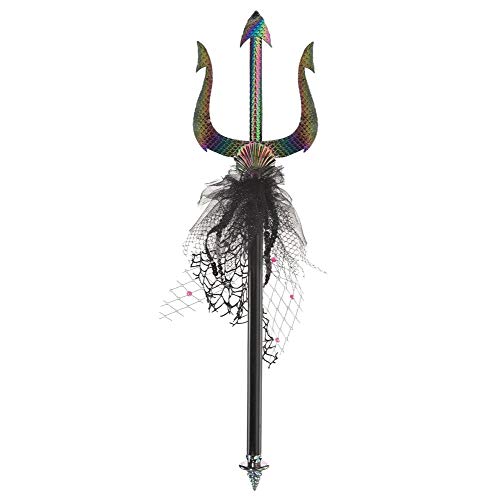 shoperama Dreizack Trident Meerjungfrau Sirene Nixe Dämonin Kostüm-Zubehör Accessoire Schuppen Waffe Poseidon Neptun Wassermann shoperama Dreizack Trident Meerjungfrau Sirene Nixe Dämonin Kostüm-Zubehör Accessoire Schuppen Waffe Poseidon Neptun Wassermann von shoperama