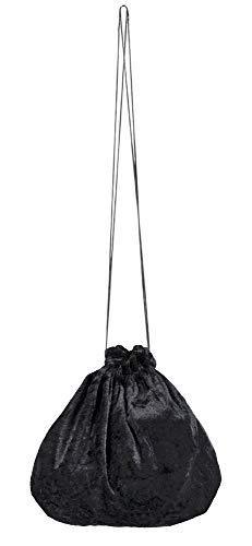 shoperama Samt-Beutel mit Zugband Tasche Täschchen Marquise Hexe Vampirin Piratin Kostüm-Zubehör Accessoire, Farbe:Schwarz shoperama Samt-Beutel mit Zugband Tasche Täschchen Marquise Hexe Vampirin Piratin Kostüm-Zubehör Accessoire, Farbe:Schwarz von shoperama