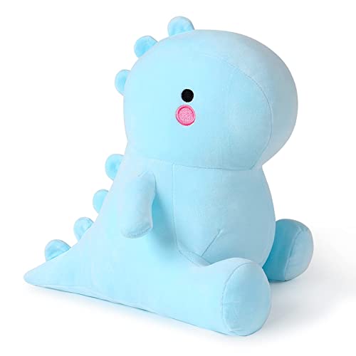 shownicer Plüschtier Dinosaurier Kuscheltier Stofftier Kawaii Dino Plüsch Kissen Spielzeug Plüschsaurier Wurfkissen Schmusetier Geschenk für Kinder Mädchen 12+ Jahre (Blau, 45cm) shownicer Plüschtier Dinosaurier Kuscheltier Stofftier Kawaii Dino Plüsch Kissen Spielzeug Plüschsaurier Wurfkissen Schmusetier Geschenk für Kinder Mädchen 12+ Jahre (Blau, 45cm) von shownicer