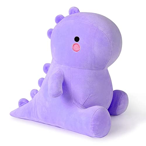 shownicer Plüschtier Dinosaurier Kuscheltier Stofftier Kawaii Dino Plüsch, Plüschsaurier Plüschkissen Spielzeug, Wurfkissen, Kissen Puppe, Schmusetier Geschenk Gefüllt für Kinder Mädchen Jungen von shownicer