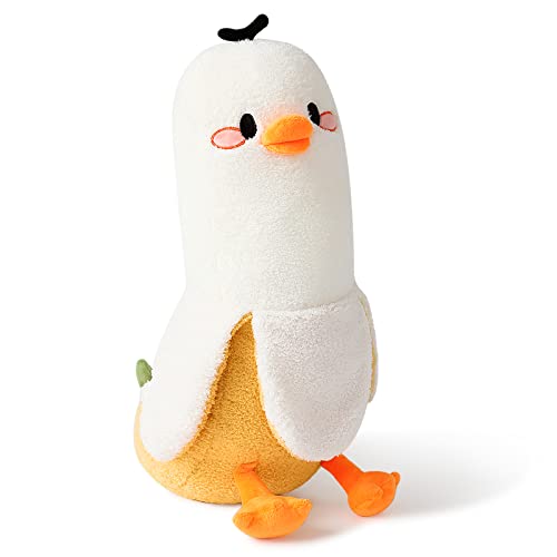 shownicer Plüschtier Banane Ente Stofftier, Kawaii Ente Plüsch, Banane Kuscheltier, Plüschkissen, Weiches Spielzeug, Wurfkissen Schmusetier, Geschenk Gefüllt für Kinder Mädchen Jungen 70cm shownicer Plüschtier Banane Ente Stofftier, Kawaii Ente Plüsch, Banane Kuscheltier, Plüschkissen, Weiches Spielzeug, Wurfkissen Schmusetier, Geschenk Gefüllt für Kinder Mädchen Jungen 70cm von shownicer