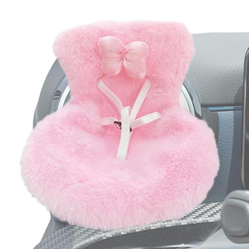 shpuuyy Car Air Entlüftung Puppensitz, Puppenautositz - Auto -Puppenanzeigesitz mit Kissen - Fahrzeug -Inneneinrichtung Accessoires mit transparenter ergonomischer Basis für Fans, Anime -Sammler und von shpuuyy
