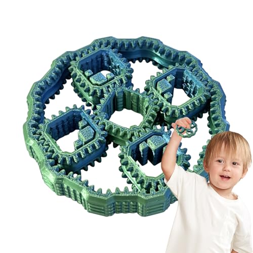 shpuuyy Fidget Spielzeug 3D Gedruckt | Druckreduzierendes Zahnrad Drehspielzeug | Gedruckter Fidget Stressabbau Für Kinder Erwachsene Zuhause Büro Schule shpuuyy Fidget Spielzeug 3D Gedruckt | Druckreduzierendes Zahnrad Drehspielzeug | Gedruckter Fidget Stressabbau Für Kinder Erwachsene Zuhause Büro Schule von shpuuyy