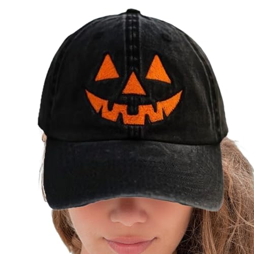 shpuuyy Halloween Hut - Unisex-Mütze | Trendige Mütze Mit Kürbisgesicht Design Für Outdoor Aktivitäten Camping Picknick Halloween Partys Urlaub shpuuyy Halloween Hut - Unisex-Mütze | Trendige Mütze Mit Kürbisgesicht Design Für Outdoor Aktivitäten Camping Picknick Halloween Partys Urlaub von shpuuyy