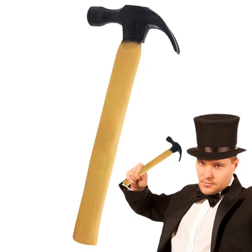 shpuuyy Verschwinde Hammer Trick Spielzeug - Auftauchender & Verschwindender Gummihammer Requisit - Spaßige Gag-Artikel Unterhaltungsspielzeug Für Karneval Bühnenauftritte Fotoshootings Partyshow shpuuyy Verschwinde Hammer Trick Spielzeug - Auftauchender & Verschwindender Gummihammer Requisit - Spaßige Gag-Artikel Unterhaltungsspielzeug Für Karneval Bühnenauftritte Fotoshootings Partyshow von shpuuyy