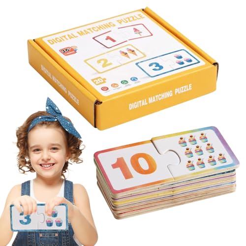 shpuuyy Zuordnungsspiel Für Kinder - Holzspielzeug Frühes Lernen - Strategisches Zahlen Farben Zuordnungsspiel Ab 3 Jahre Geburtstag Reise Camping Classroom Geschenk shpuuyy Zuordnungsspiel Für Kinder - Holzspielzeug Frühes Lernen - Strategisches Zahlen Farben Zuordnungsspiel Ab 3 Jahre Geburtstag Reise Camping Classroom Geschenk von shpuuyy