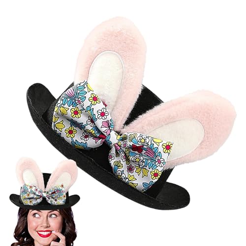 shpuuyy -Hut, hasen-Zylinder, Zylinderhut mit Ohren Hasenohren Hasenhut, Exquisite -Cosplay-Requisiten, Kaninchen-Kostümhüte für Fotografie, Halloween shpuuyy -Hut, hasen-Zylinder, Zylinderhut mit Ohren Hasenohren Hasenhut, Exquisite -Cosplay-Requisiten, Kaninchen-Kostümhüte für Fotografie, Halloween von shpuuyy