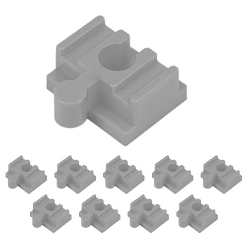 shuhauk Holz-Zugschienenverbinder, Schienenverbindungszubehör, Adapter, kompatibel, Set mit 10 Holzbahnschienen, Zubehör für Kinder ab 3 Jahren shuhauk Holz-Zugschienenverbinder, Schienenverbindungszubehör, Adapter, kompatibel, Set mit 10 Holzbahnschienen, Zubehör für Kinder ab 3 Jahren von shuhauk