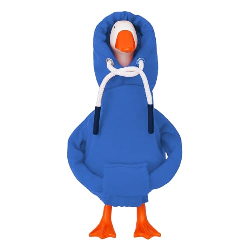 shuhauk Schreibtisch-Gänse-Kostüm, Kapuzenpullover, Tisch-Tier-Outfit, 17,8 cm, Gänse-Statue, Kleidung, Kostüm, Dekoration für, Tisch, Outdoor, Party, Urlaub von shuhauk