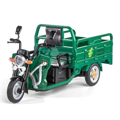 Maßstab 1:12 für China Post Dreirädriges Motorrad Druckguss New Trend Spielzeug Sammlerstück Herren Schreibtisch Dekoration 9 Zoll(Green) von shuishuicui