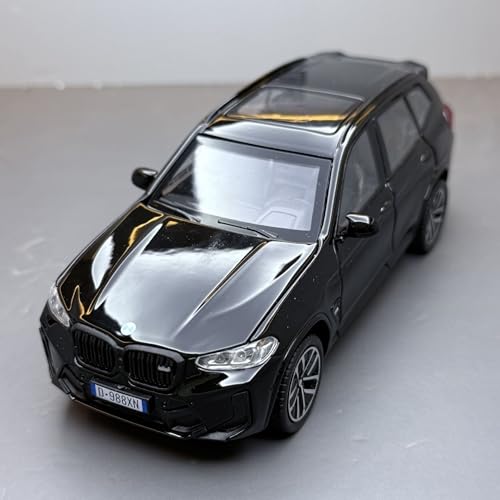 shuishuicui 1/32 für BMW X3M SUV Legierung Auto Modell 6 "Spielzeug Ornamente Gedenk Miniatur Junge Sammlung(Black) von shuishuicui