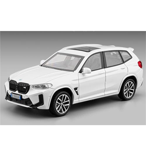 shuishuicui 1/32 für BMW X3M SUV Legierung Auto Modell 6 "Spielzeug Ornamente Gedenk Miniatur Junge Sammlung(White) von shuishuicui