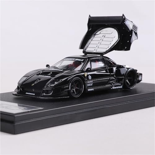 shuishuicui 1/64 für Ferrari Supercar F40 LBWK Open Cover Edition Hochwertiges Legierungsautomodell Erwachsene Dekoration Männer Spielzeugsammlung Geschenk 7CM(Black) von shuishuicui