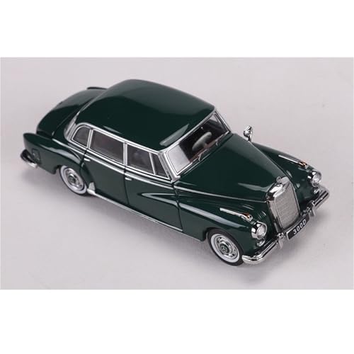 shuishuicui 1/64 für Mercedes-Benz 300D 1959 Legierung Automodell Erwachsene Spielzeug für Jungen Sammlung Dekoration Kinderzimmer Schreibtisch Souvenir(Green) von shuishuicui