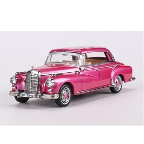 shuishuicui 1/64 für Mercedes-Benz 300D Cabrio Oldtimer Legierung Automodell Spielzeug für Erwachsene für Jungen Sammlung Ornamente Schreibtisch Souvenirs(Multi-Colored) von shuishuicui