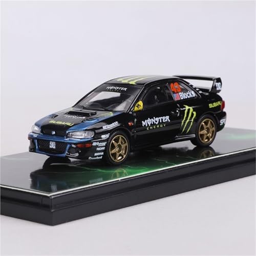 shuishuicui 1/64 für Subaru Legierung Automodell Erwachsene Rennspielzeug für Jungen Sammlung Dekorationen Kinderzimmer Schreibtisch Souvenir(Black) von shuishuicui