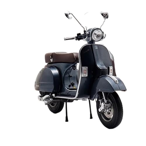shuishuicui 1 10 für Vespa PX125/150 Legierung Motorrad Modell Simulation Spielzeug 7 Zoll Herren Schreibtisch Display Sammlung Graduate Day(Gray) von shuishuicui
