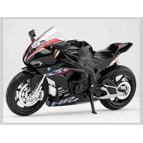 shuishuicui 1 12 für BMW HP4 Motorrad Legierung Spielzeug Sammlung Gedenk dekorative Schreibtisch Herren Restaurant Ornamente 6 Zoll(Black) von shuishuicui