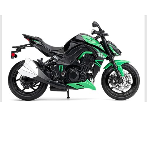 shuishuicui 1 12 für Kawasaki Z1000 Legierung Lokomotive Motorrad Modell Spielzeug Dekoration Schreibtisch Sammlung Jungen Spielzeug Geschenk(Green) von shuishuicui