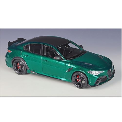 shuishuicui 1 18 Für Alfa Romeo Giulia GTA Legierungsautomodell Dekorierte Schreibtischsammlung Gedenkgeschenk für Männer Spielzeug für Jungen 10"(Green) von shuishuicui