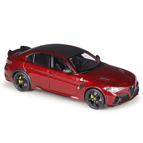 shuishuicui 1 18 Für Alfa Romeo Giulia GTA Legierungsautomodell Dekorierte Schreibtischsammlung Gedenkgeschenk für Männer Spielzeug für Jungen 10"(Red) von shuishuicui