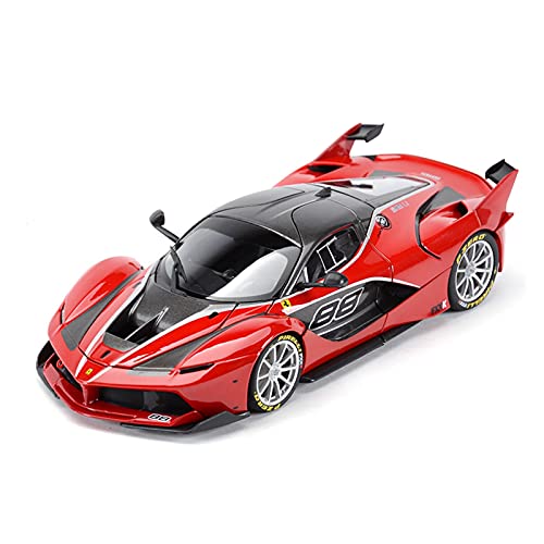 shuishuicui 1 18 Für Ferrari Refined Version Sportwagen Legierung Statische Simulation Diecast Sammlerfahrzeuge Modellauto Spielzeug(Rot) von shuishuicui