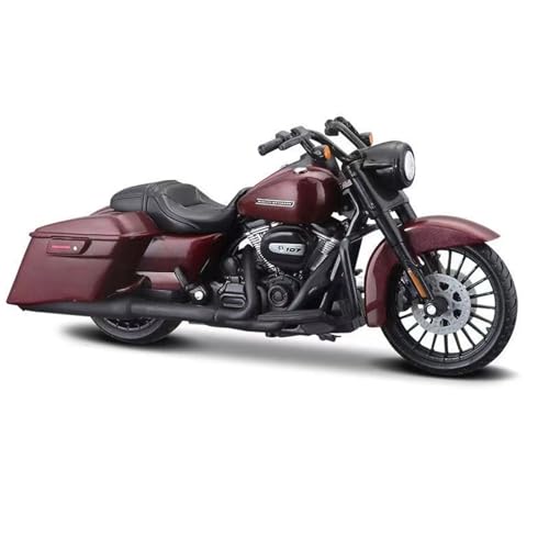 shuishuicui 1 18 Für Harley-Davidson Legierung Motorrad Modell Klassische Simulation Spielzeug Ornament Herren Kollektion 5,5 Zoll(Red) von shuishuicui