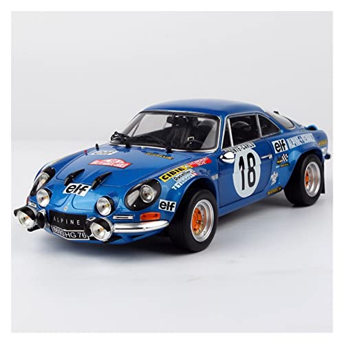 shuishuicui 1 18 Für Renault Alpine A110 1973#18 Legierung Rennwagen Modell Diecast Simulation Fahrzeuge Sammlung Ornamente von shuishuicui