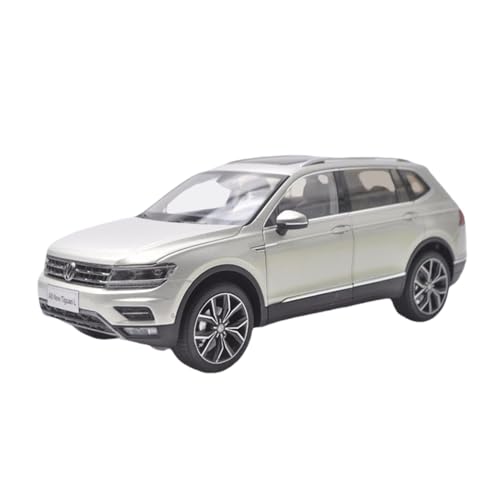 shuishuicui 1 18 Für Volkswagen Tiguan L 2017 Silber SUV Legierung Diecast Auto Modell Erwachsene von shuishuicui