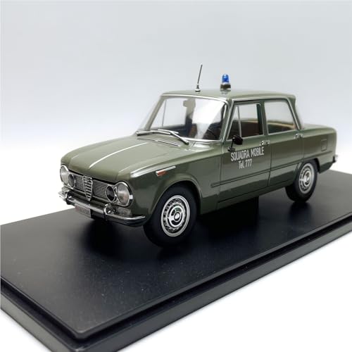 shuishuicui 1 18 für Alfa Romeo 1972 Polizeiauto Legierung Automodell Herrenspielzeug Zweitürer 9 Zoll Grüne dekorative Schreibtischsammlung shuishuicui 1 18 für Alfa Romeo 1972 Polizeiauto Legierung Automodell Herrenspielzeug Zweitürer 9 Zoll Grüne dekorative Schreibtischsammlung von shuishuicui