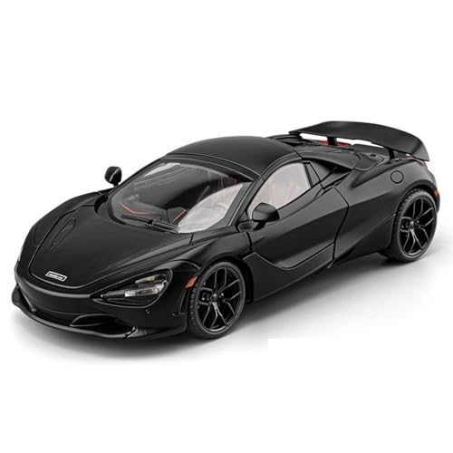 shuishuicui 1 18 für McLaren 720S Cabrio Legierung Auto Modell Spielzeug 10 Zoll Dekorative Schreibtisch Herren Sammlung Zu Gedenken An Die(Black) von shuishuicui