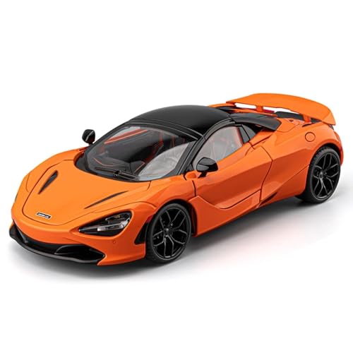 shuishuicui 1 18 für McLaren 720S Cabrio Legierung Auto Modell Spielzeug 10 Zoll Dekorative Schreibtisch Herren Sammlung Zu Gedenken An Die(Orange) von shuishuicui