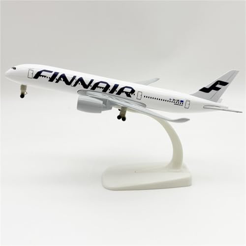 shuishuicui 1 200 Flugzeugmodell für Airbus 350 für Finnair-Legierungsflugzeuge, 20 cm, Dekoration, Schreibtischsammlung, Souvenir für Männer shuishuicui 1 200 Flugzeugmodell für Airbus 350 für Finnair-Legierungsflugzeuge, 20 cm, Dekoration, Schreibtischsammlung, Souvenir für Männer von shuishuicui