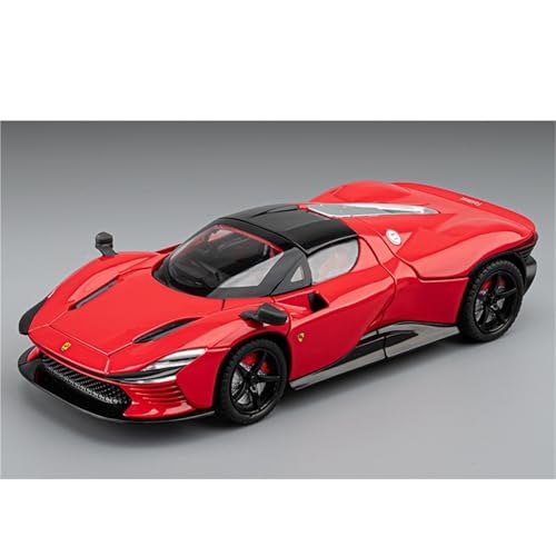 shuishuicui 1 22 für Ferrari Daytona SP3 Sportwagen Legierung Automodell Spielzeug Dekoration Desktop-Kollektion Memorial Männlich 8 Zoll(Red) von shuishuicui