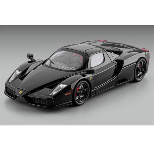 shuishuicui 1 22 für Ferrari Enzo Sportwagen Legierung Automodell Spielzeugauto Sammlung Dekoration Schreibtisch Männer und Frauen Gedenkgeschenk 20CM(Black) von shuishuicui